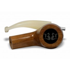 Cachimbo Bertoldi Elite Natural Curvo Peça Única